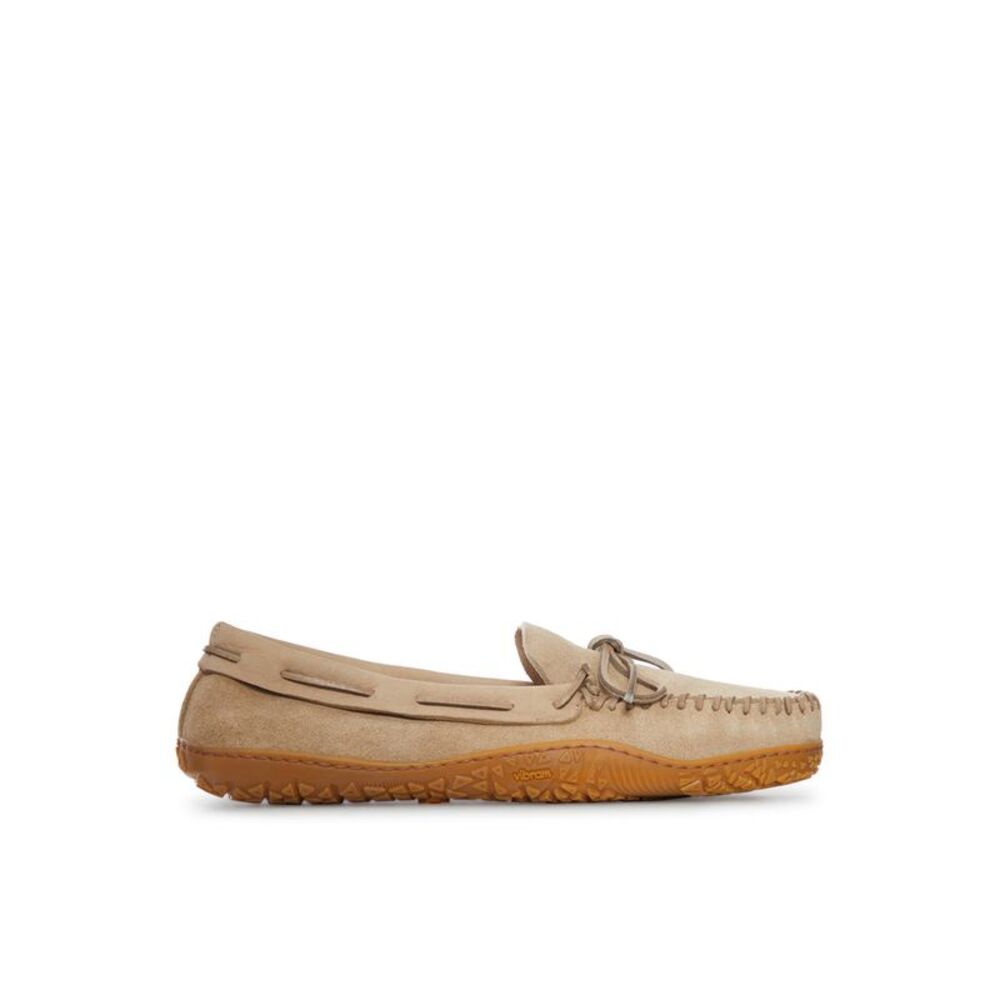 Buttero Men Suede Boat Loafers With Vibram Sole